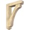 Ekena Millwork Legacy Arts and Crafts Rough Sawn Bracket w/ Offset Brace, Douglas Fir, 6"W x 26"D x 34"H BKT0604X26X34LEC03RDF - alternate 1